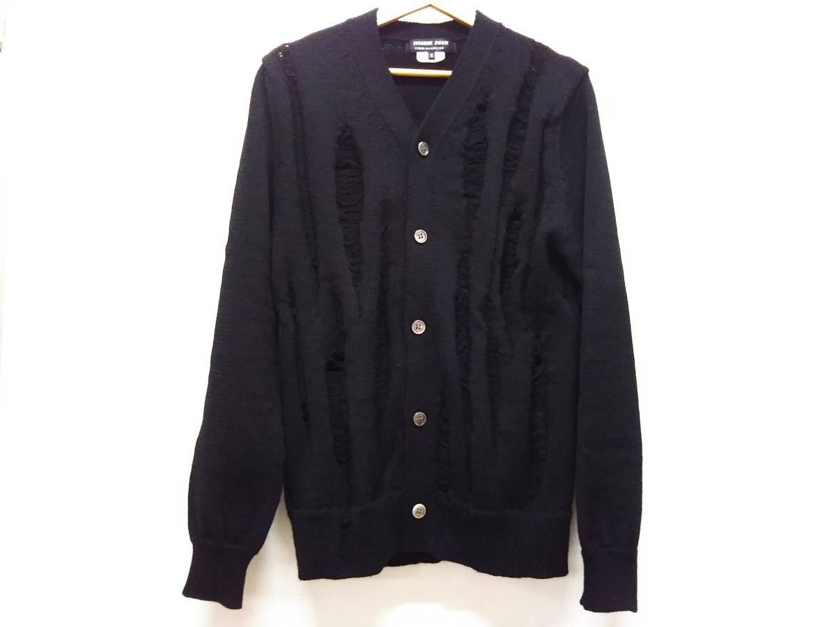 美品】コムデギャルソンオム カーディガン Mサイズ 【公式通販】