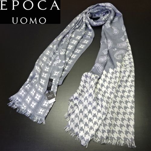 新品 新品 エポカ ウオモ 日本製 シルク 絹混 ストール マフラー 灰 白 紫 Epoca Uomo メンズ 男性 紳士用 シャツ カットソーに の落札情報詳細 ヤフオク落札価格情報 オークフリー スマートフォン版