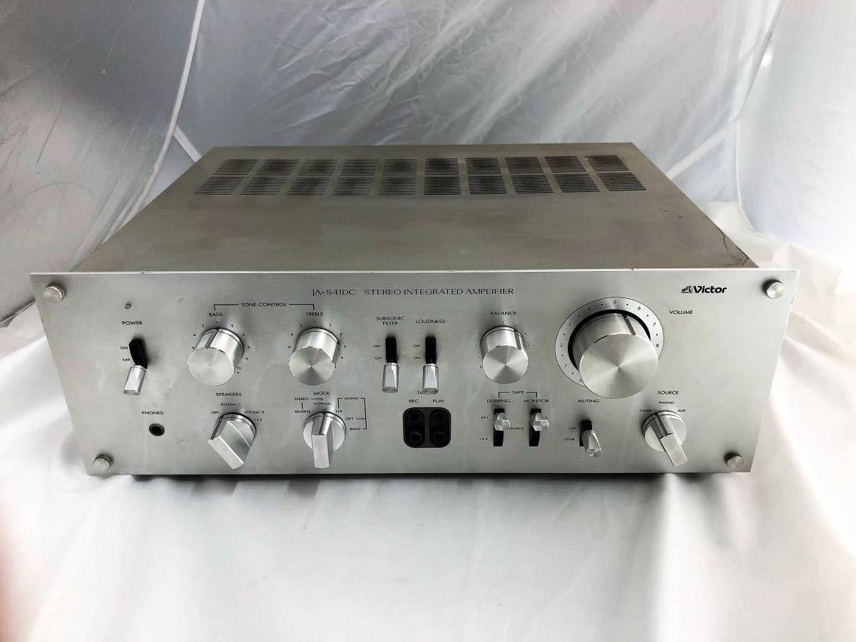 現状品】Victor プリメインアンプ JA-S41DC スタジオアンプ ビクター