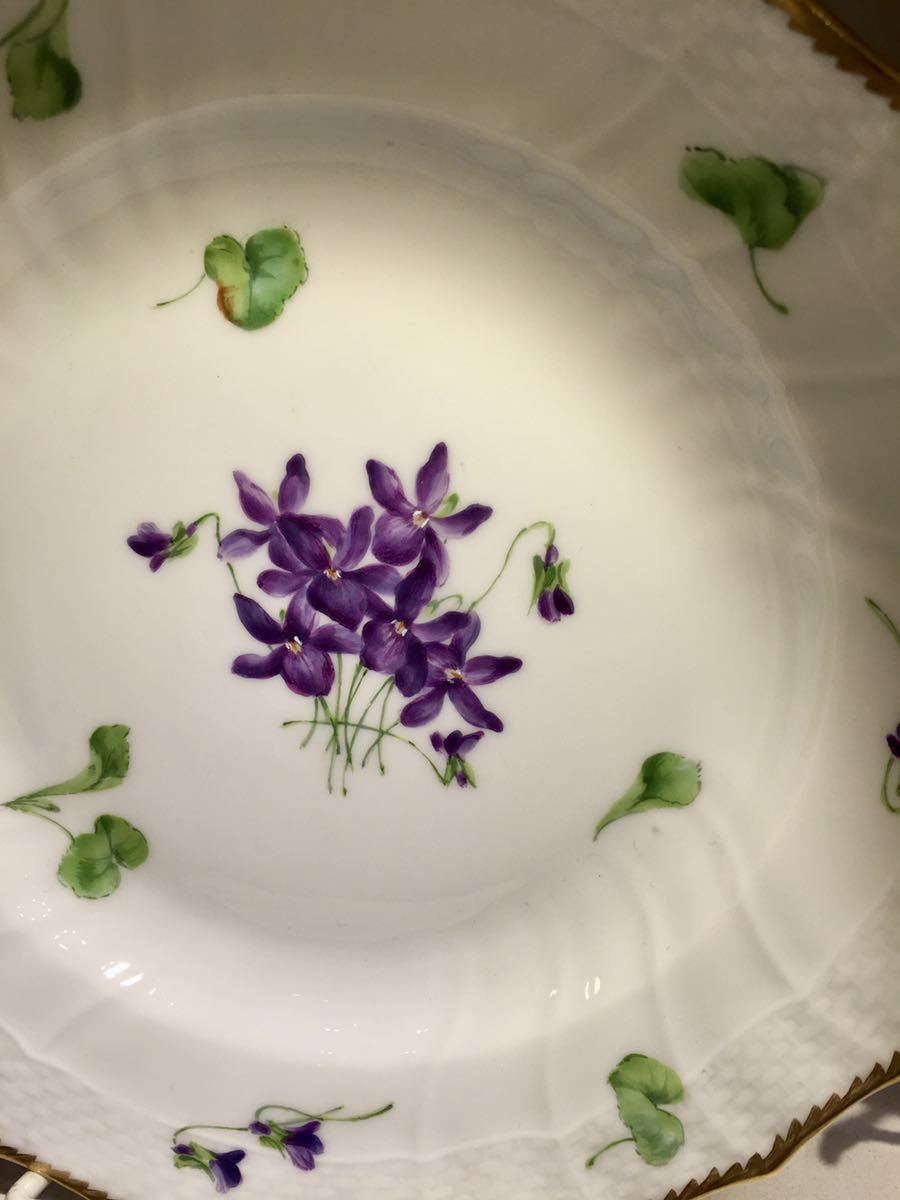 ロイヤルコペンハーゲン スミレの皿 ロイヤルコペンハーゲン スミレの皿