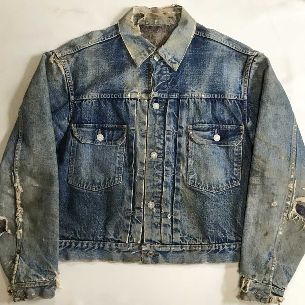 50s LEVIS 517XX ハギ付き ビッグサイズ 2nd ヴィンテージ オリジナル  