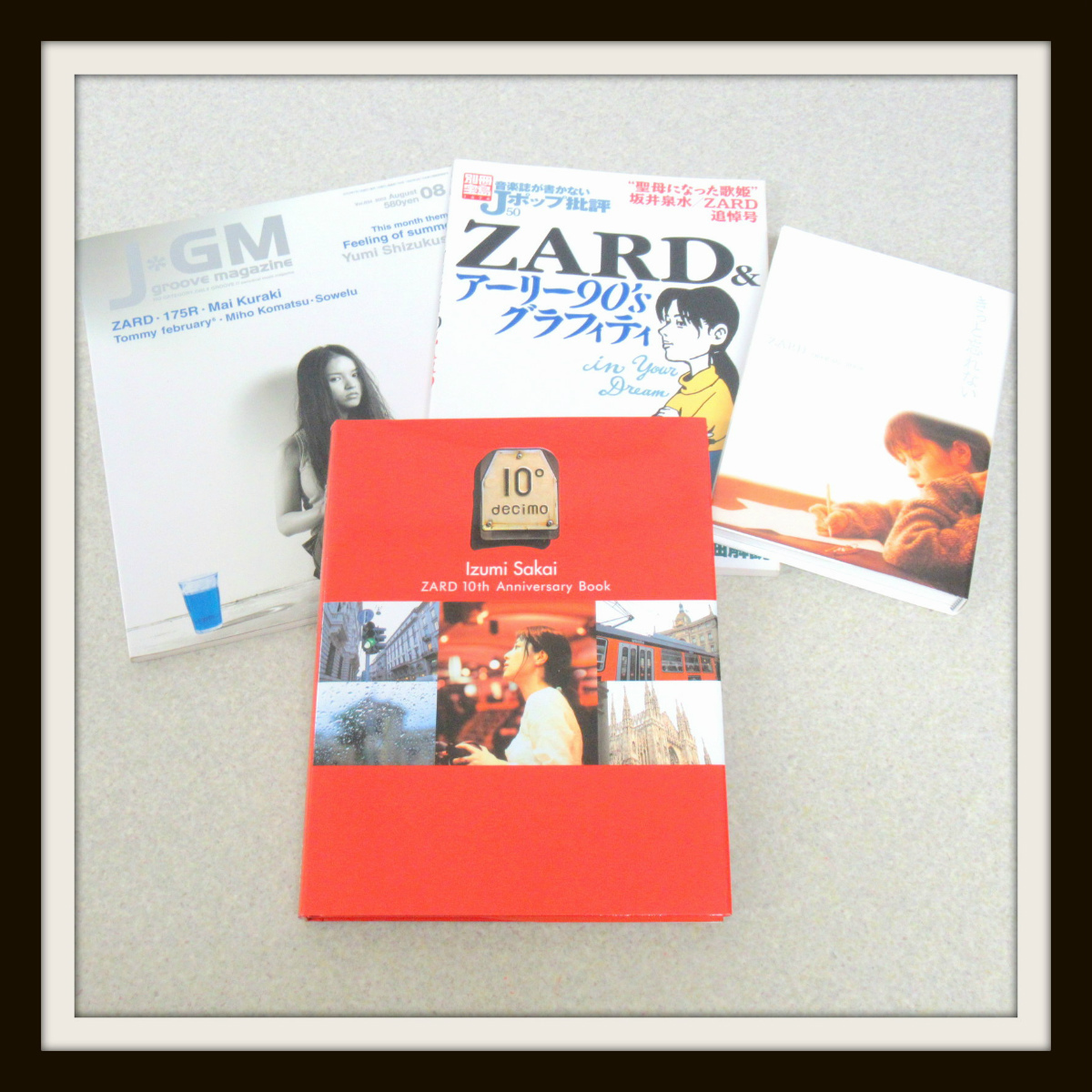アート・デザイン・音楽 ZARD 10th Anniversary Book Amazon.com: ZARD 10゜~decimo~ 10thアニバーサリーブック