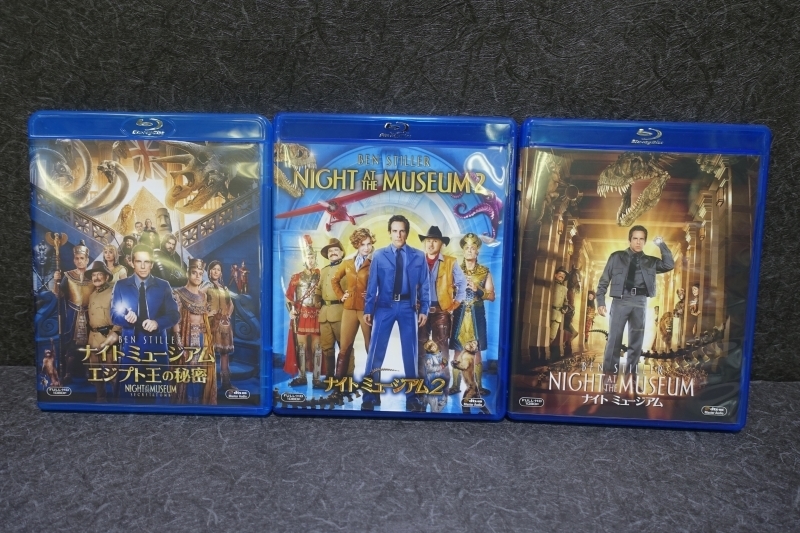 Night At The Museum ナイトミュージアム 1 2 3巻 セット エジプト王の秘宝 Blu Ray ブルーレイ ディスク まとめ Dvd H301 の落札情報詳細 ヤフオク落札価格情報 オークフリー スマートフォン版