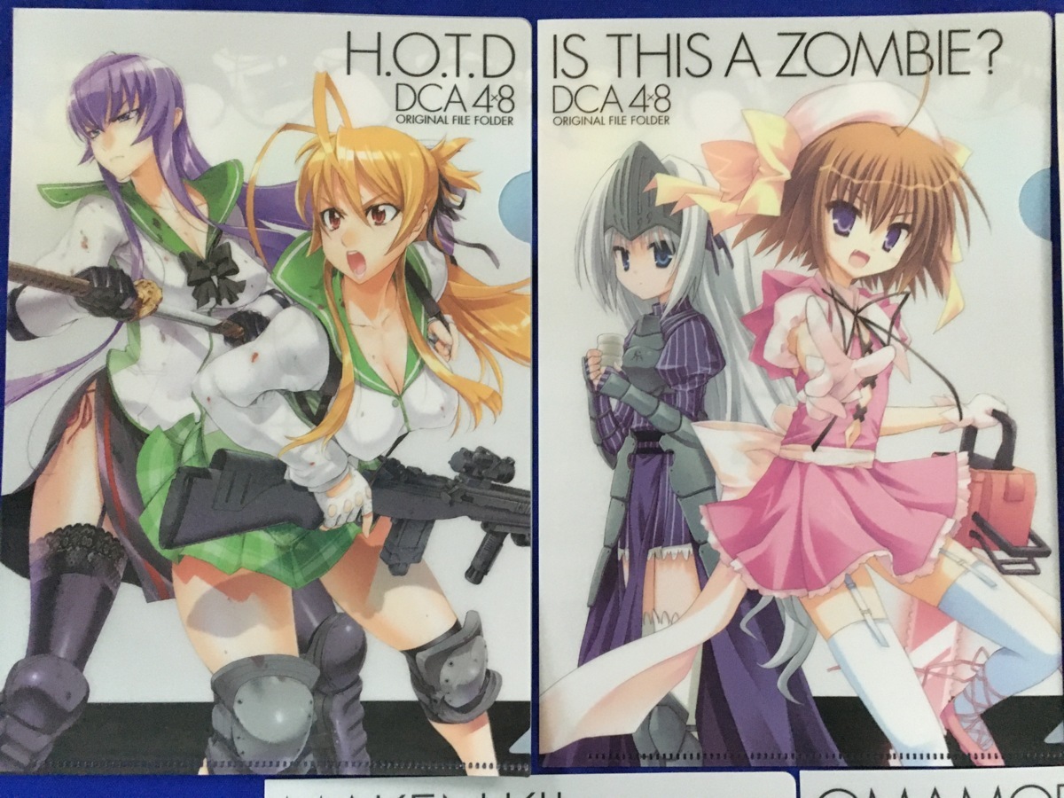 マケン姫っ！クリアファイル 2種セット マケン姫っ！クリアファイル 2種セット マケン姫っ！ クリア