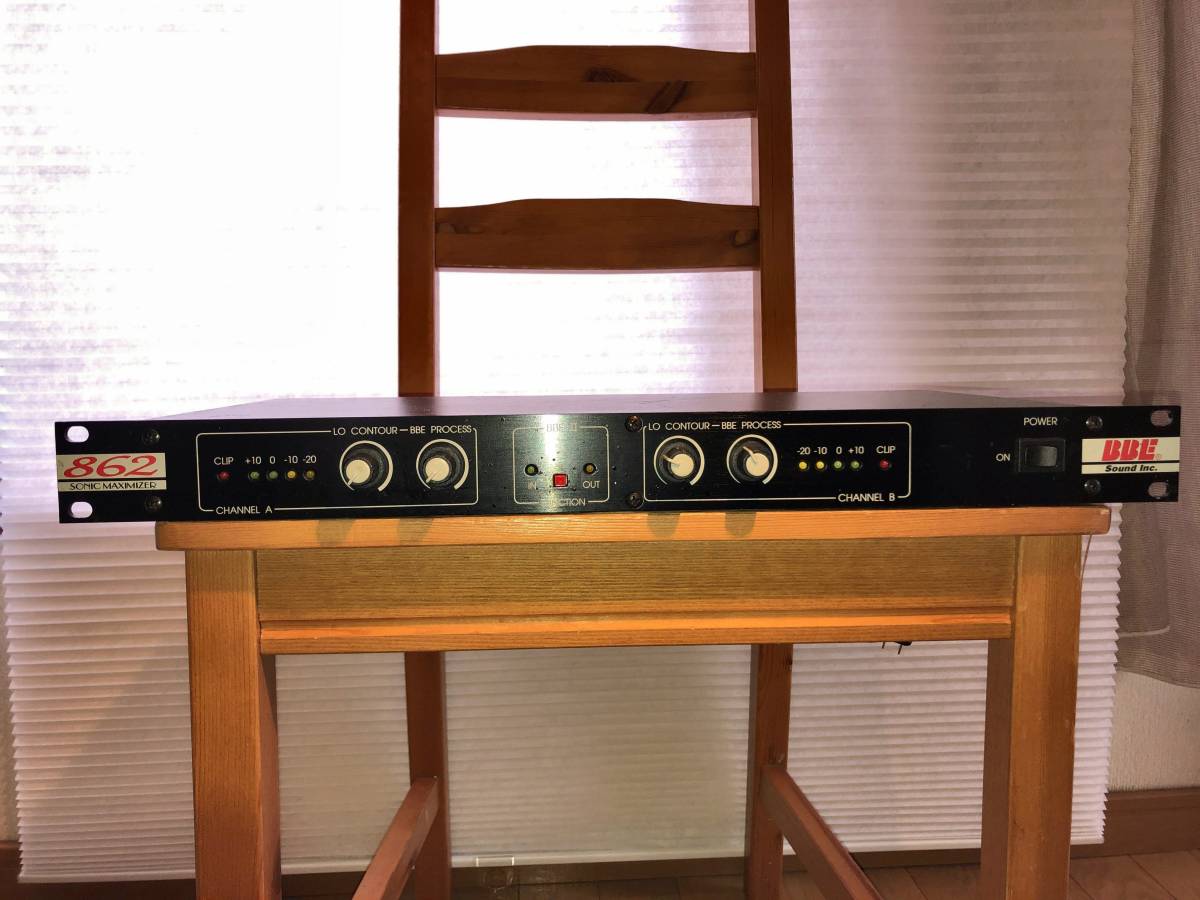 ソニック マキシマイザー SOUND STANDARD イコライザー 3231 BBE 862 - 2 Channel Sonic Maximizer Audio Enhancer Rackmount | Reverb