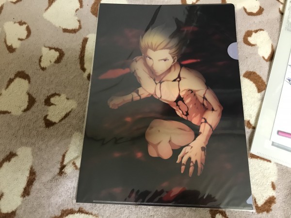 Fate/Zero The Adventure クリアファイル　ギルガメッシュ Fate/Zero 映え The Adventure クリアファイル ギルガメッシュ