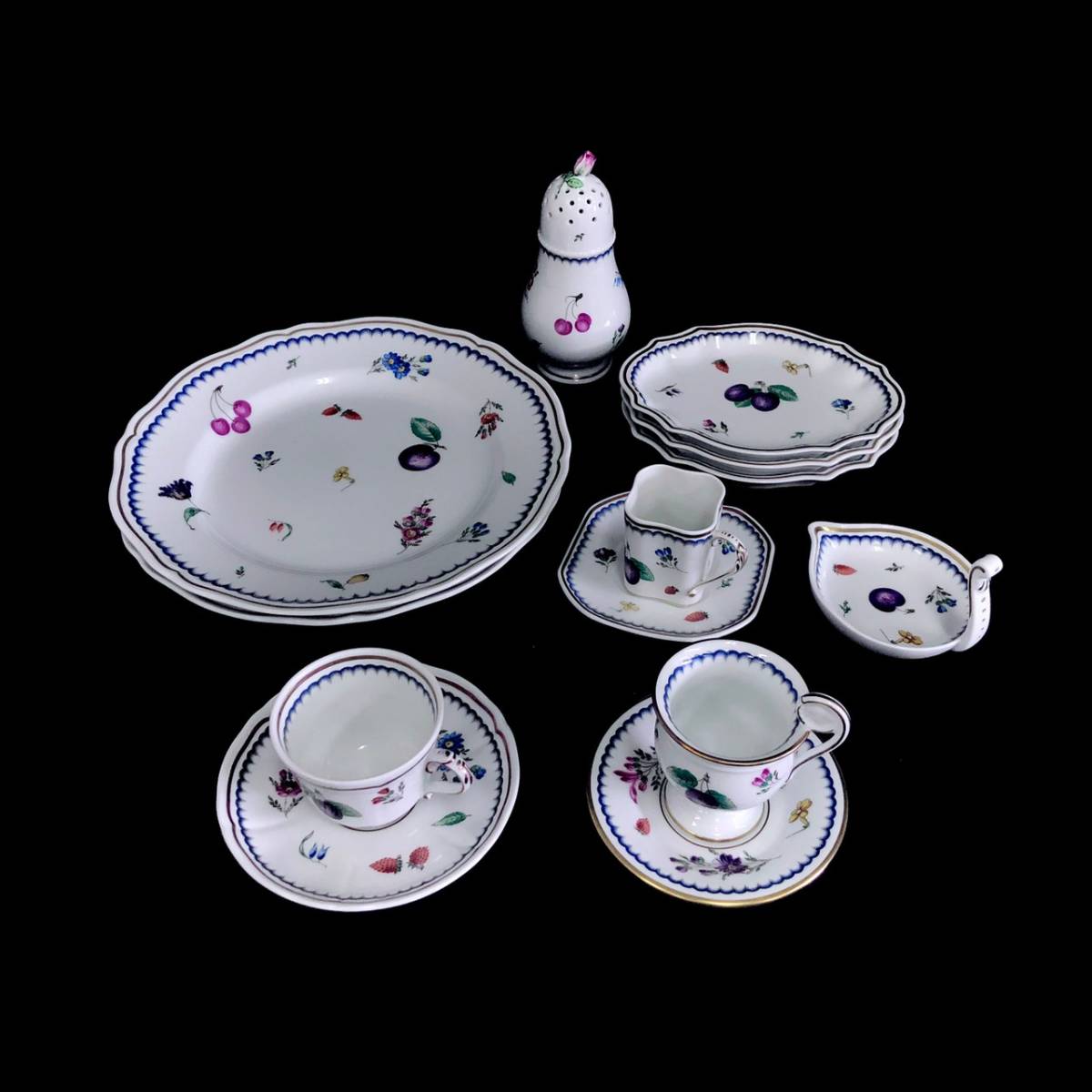 リチャードジノリ イタリアンフルーツ セット コーヒーカップ ポット