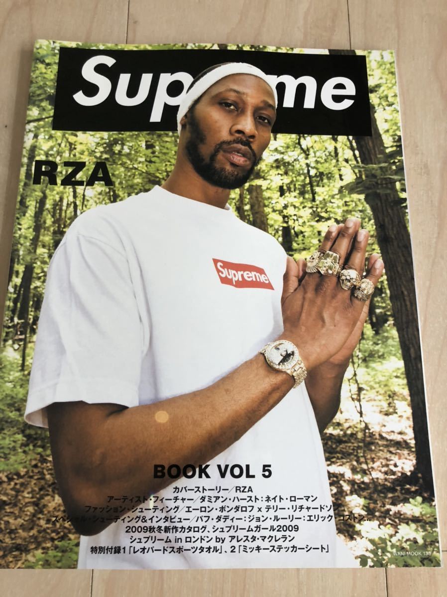 Supreme ムック本 Vol 5 Rza ミッキーマウス ボックスロゴ ステッカーxl の落札情報詳細 ヤフオク落札価格情報 オークフリー スマートフォン版