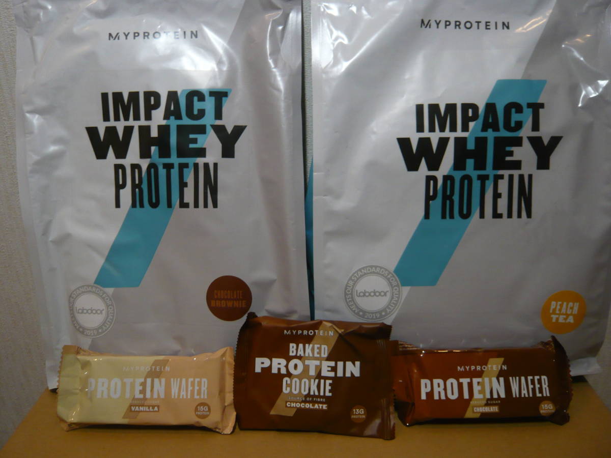 新品 送料無料 ホエイプロテイン 5kg チョコレートブラウニー味2 5kg ピーチティ2 5kg おまけ付き 賞味期限21年11月 マイプロテイン の落札情報詳細 ヤフオク落札価格情報 オークフリー