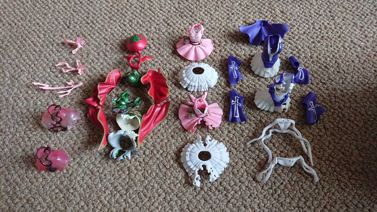 リボルテック クイーンズブレイド 中古4体セット メローナ アレイン