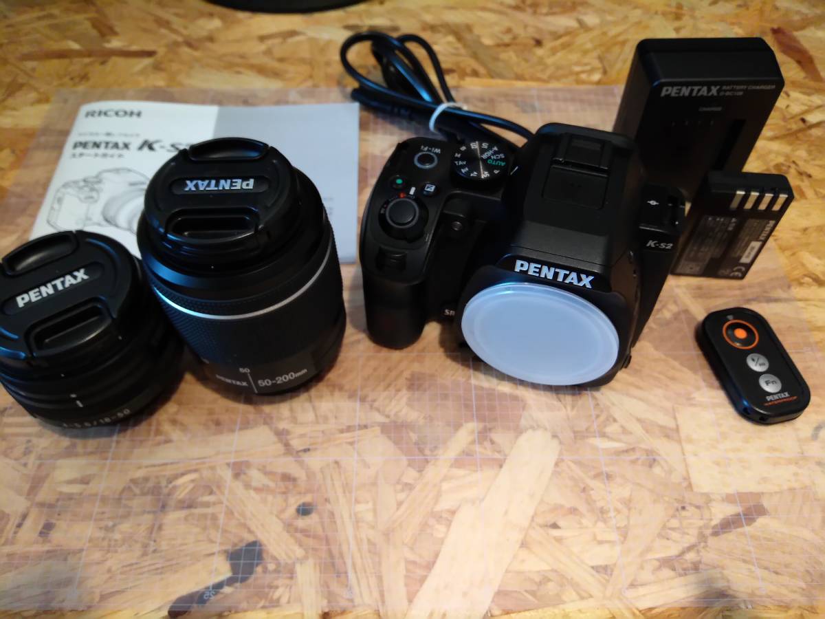 Pentaxペンタックス K S2 ダブル ズームレンズキット 12万画素 デジタル一眼 の落札情報詳細 ヤフオク落札価格情報 オークフリー スマートフォン版
