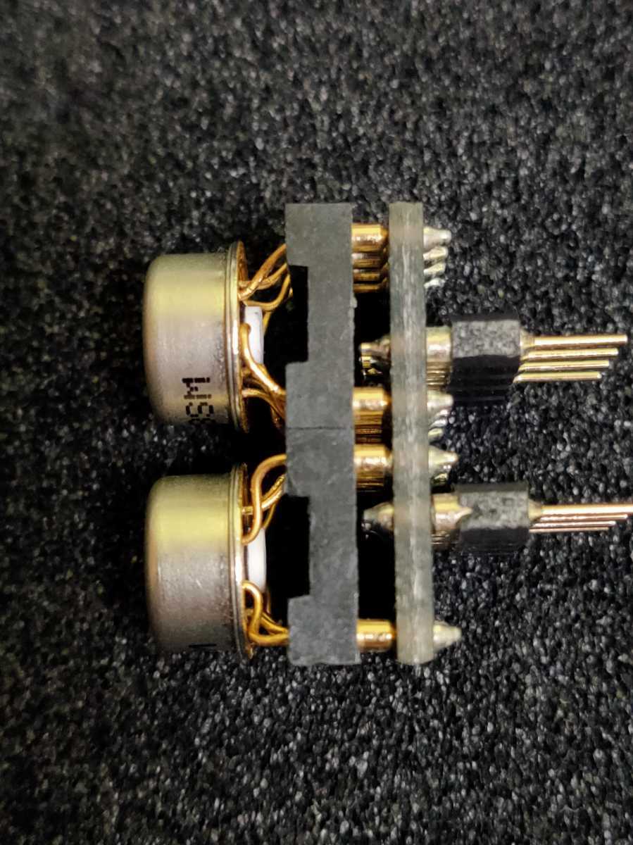 Burr-Brown OPA128SM 2個 8pinCAN バーブラウン オペアンプ [検索用