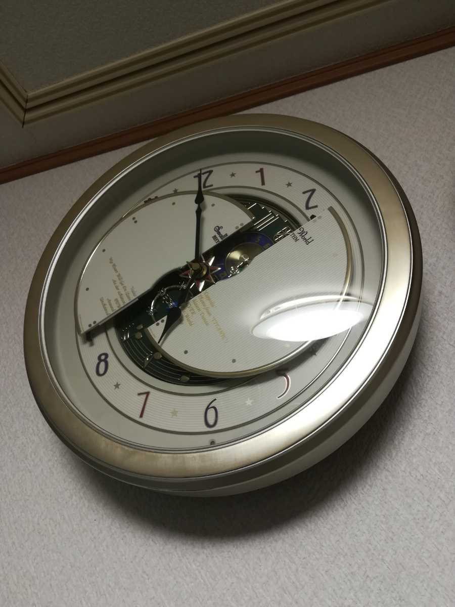 動作品】リズム時計工業 スモールワールドパルタージュホーム からくり