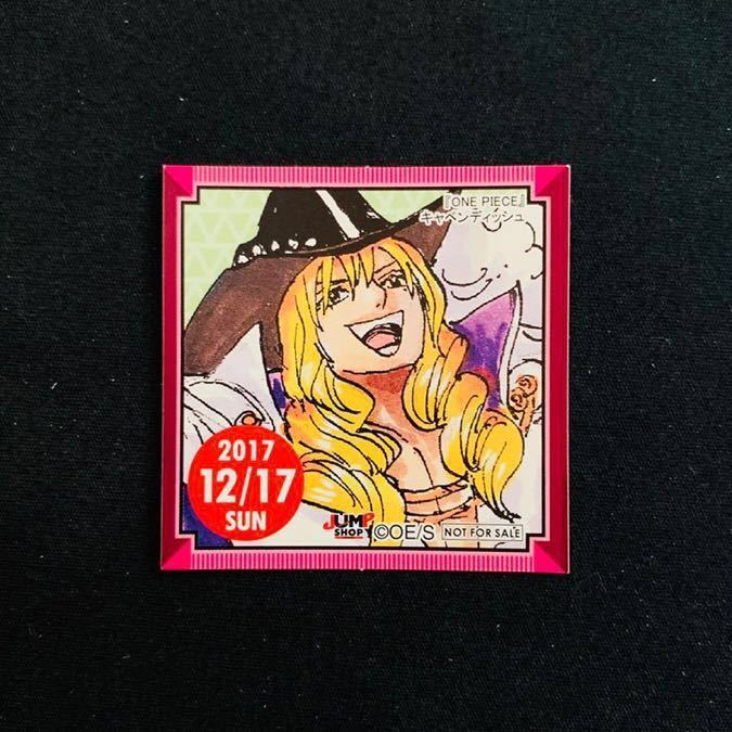 100円スタート ワンピース キャベンディッシュ 365日ステッカー1枚 ジャンプショップ 限定 特典 17 12 17 365日バースデー Jump の落札情報詳細 ヤフオク落札価格情報 オークフリー スマートフォン版