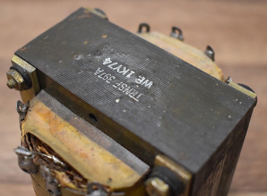Western Electric 397A パワートランス ペアー Western Electric 397Ａ電源トランス＋コンデンサー トランスの落札