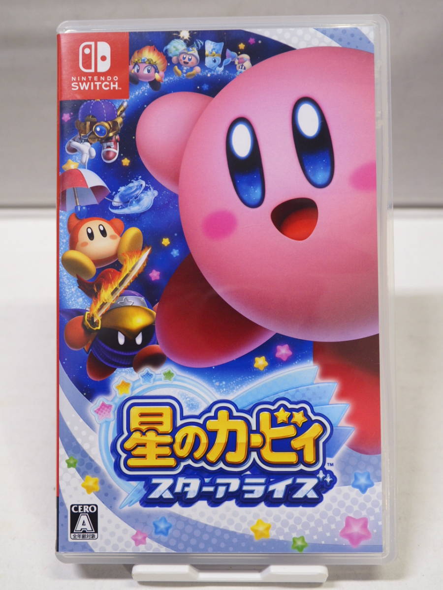 045t185j00 ニンテンドースイッチソフト 星のカービィ スターアライズ 中古 Nintendo Switch 170 の落札情報詳細 ヤフオク落札価格情報 オークフリー スマートフォン版