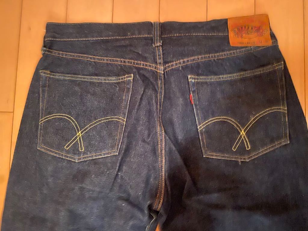 濃紺 美品 即決 [W34] FULLCOUNT 1108SH × DSG LTD DUFFER ダファー