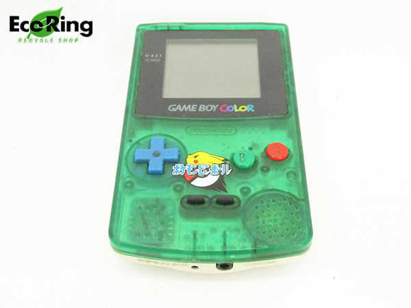 【本体美品】1円～ 任天堂 ニンテンドー ゲームボーイカラー GAME BOY COLOR 本体 クリア clear GB Nintendo 箱説あり 1円～⁄Nintendo⁄ニンテンドー⁄任天堂⁄GAMEBOY COLOR⁄ゲームボーイ