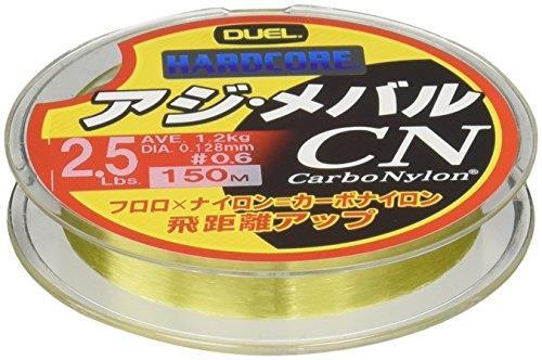新品 Duel デュエル Hardocore ハードコア カーボナイロンライン 2 5lbs Hardcore アジ メバル Cn 150m 2 5lbs イエロー アジ メバル の落札情報詳細 ヤフオク落札価格情報 オークフリー スマートフォン版