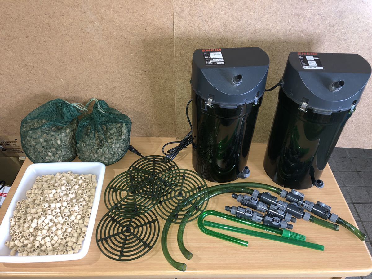 中古 エーハイム2215 サブフィルター2215 Eheim セット ろ過材付き ろ過能力57 157リットル ２ の落札情報詳細 ヤフオク落札価格情報 オークフリー スマートフォン版