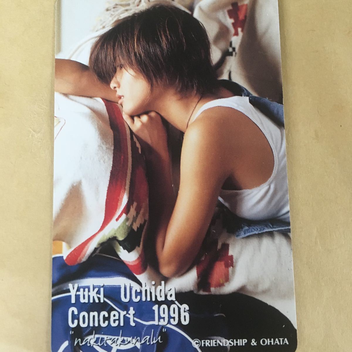 新品 内田有紀 テレカ テレホンカード セクシーなポーズ コンサート の落札情報詳細 ヤフオク落札価格情報 オークフリー スマートフォン版