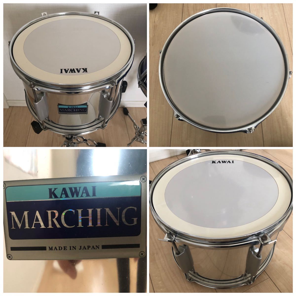 KAWAI YAMAHA TAMA ドラムセット マーチング12インチ タム スネア 直営店舗・ショップ Canopus スローン 打楽器