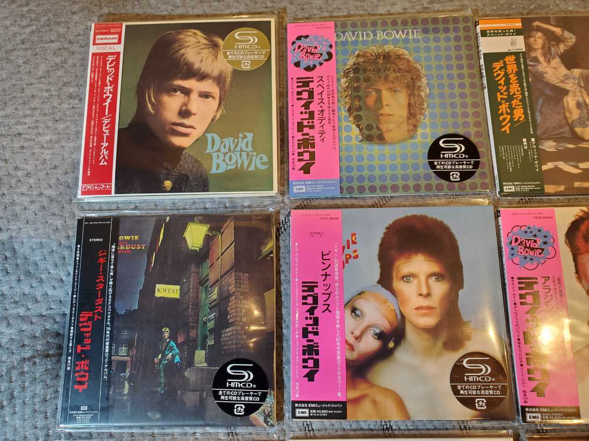 紙ジャケ SHM-CD デヴィッド・ボウイ 15枚セット David Bowieの落札