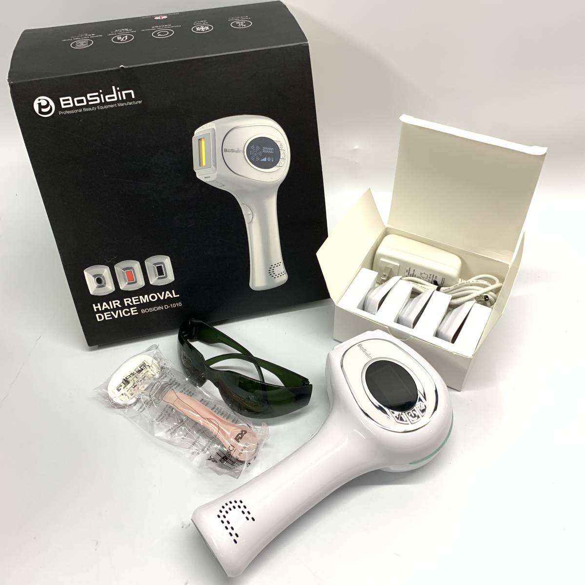 ◇ BoSidin HAIR REMOVAL DEVICE D-1010 【通電のみ確認済み