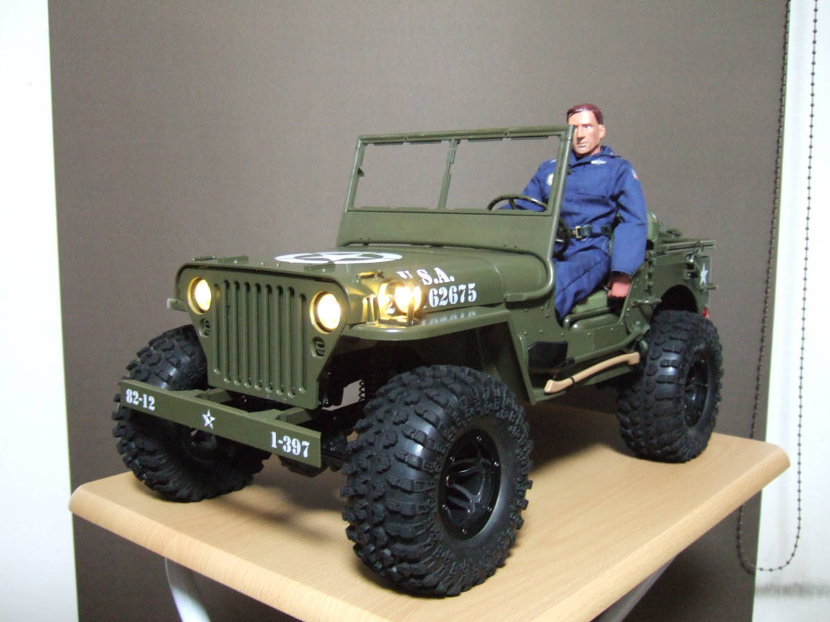 送料無料 ROC Hobby 1/6 1941 MB JEEP WILLYS 検 ラジコンクローラー