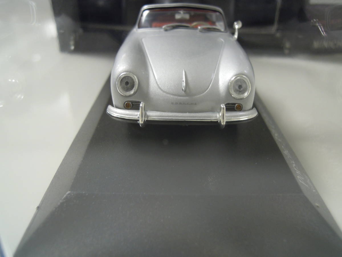 ミニチャンプスPorsche 356 A'Stuttgart' シルバー1954 Minichamps 1