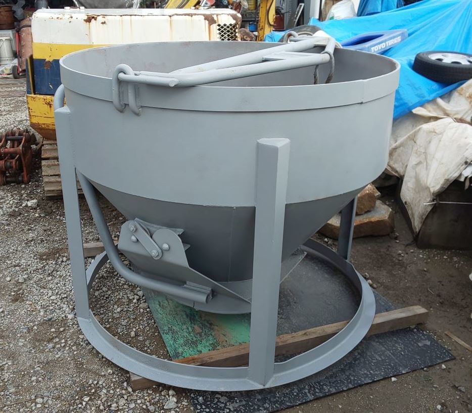 コンクリートバケット コンクリートホッパー 生コンバケット 生コン用ホッパー モルタル 土木 工事 の落札情報詳細 ヤフオク落札価格情報 オークフリー スマートフォン版
