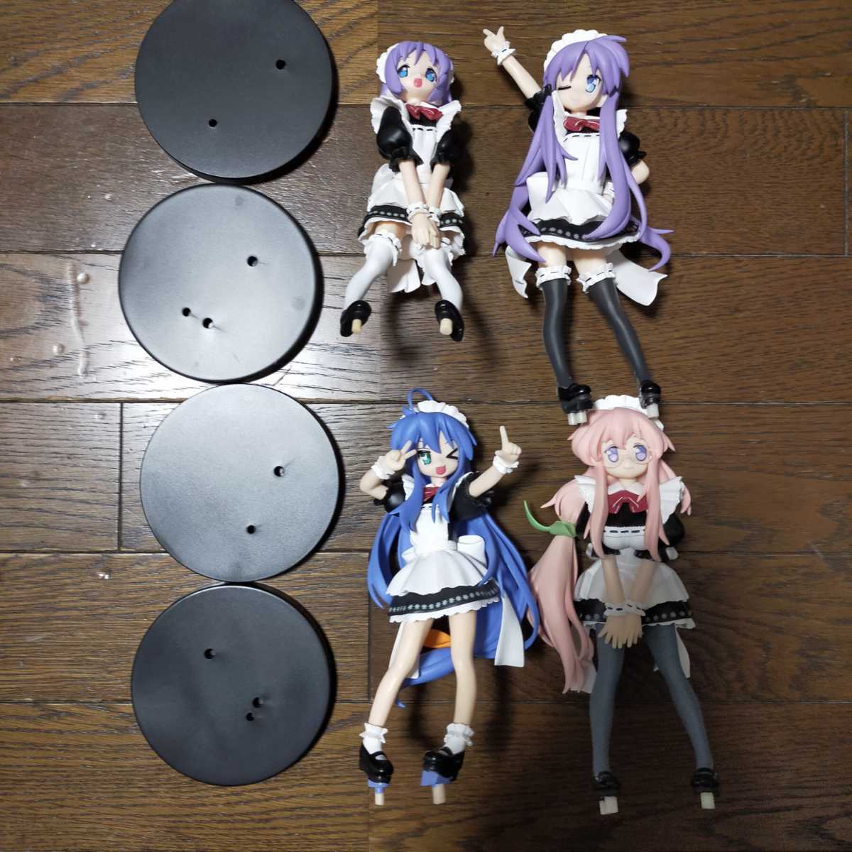 ぷ*い様 らきすた　フィギア　4体セット らきすた フィギュア4体 フィギュア