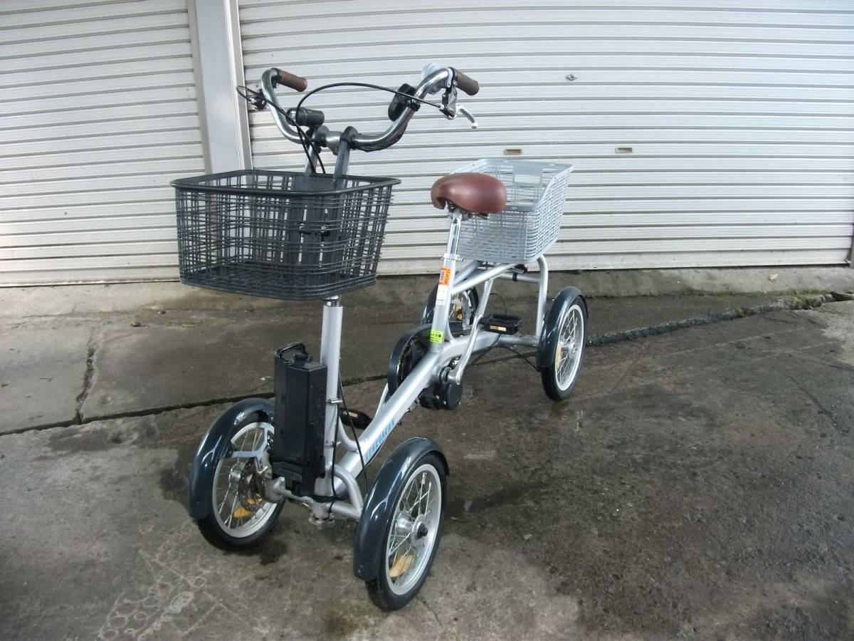 4輪アシスト付き自転車協栄製作所「けんきゃくん」