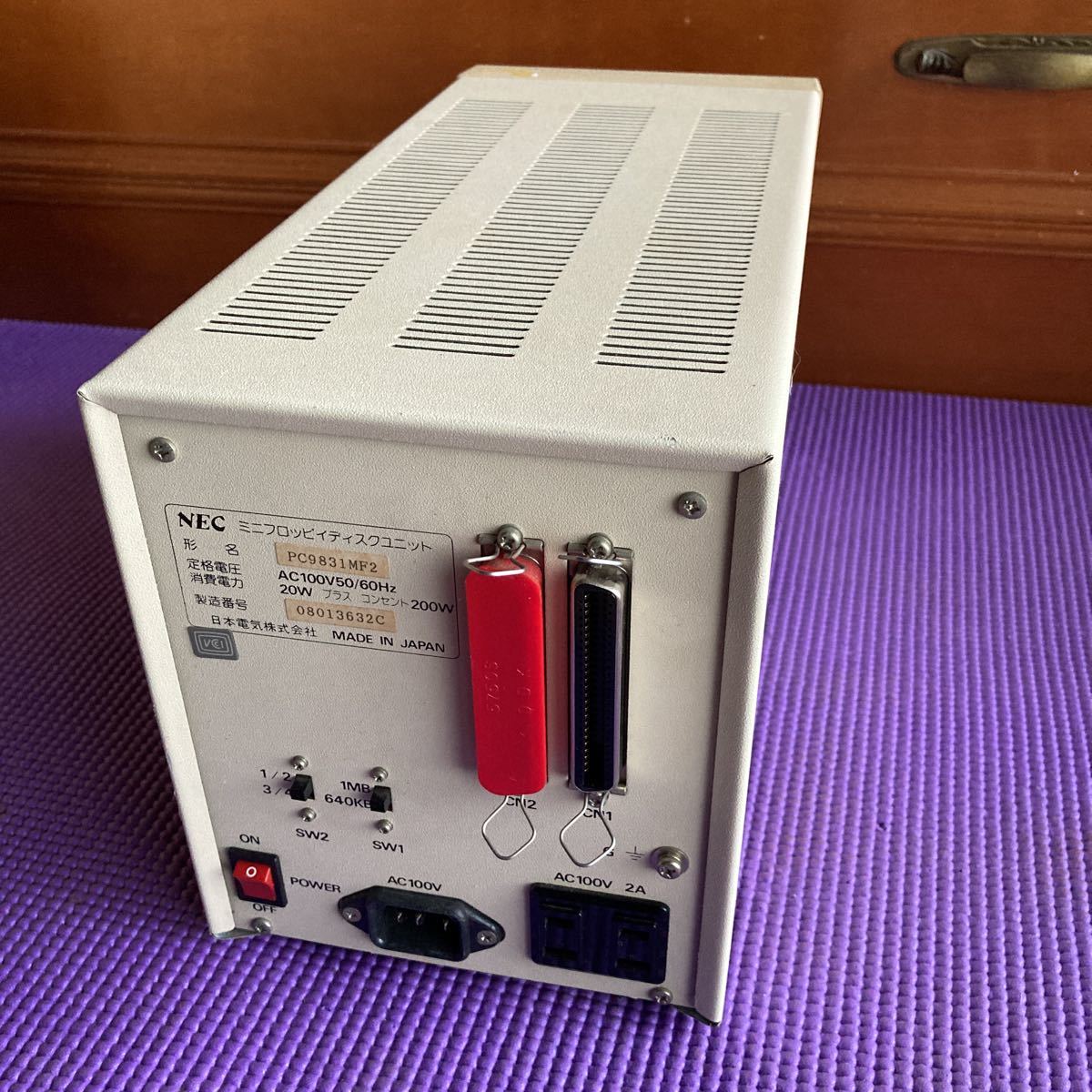 NEC『ミニフロッピーディスクユニット』PC9831MF2 5インチ用