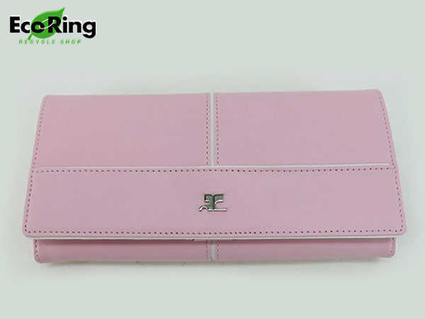 新品 1円 未使用 クレージュ 二つ折り スナップ 長財布 ピンク Cq595 の落札情報詳細 ヤフオク落札価格情報 オークフリー スマートフォン版