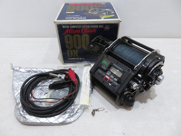 Y6122】 釣り道具 ミヤマエ 電動リール ミヤエポック 900DX コマンド8