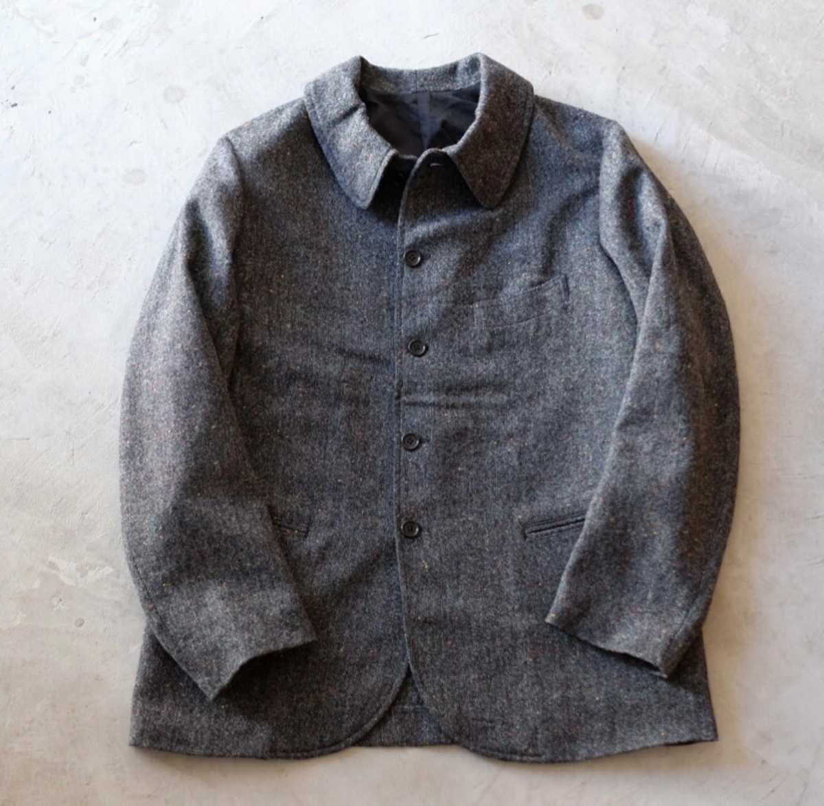 ANATOMICA ALVERT DONEGAL TWEED BLACK 52 アナトミカ アルバート  