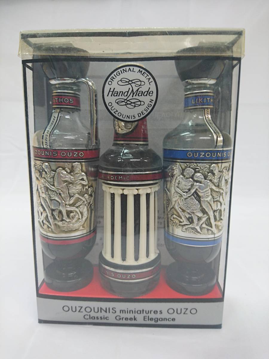 【新品未開栓】希少 ギリシャ OUZO ウーゾ 650g 40% 新品】◎古酒/未開栓◎OUZOUNIS OUZO GREECE OUZOUNIS Design Handmade