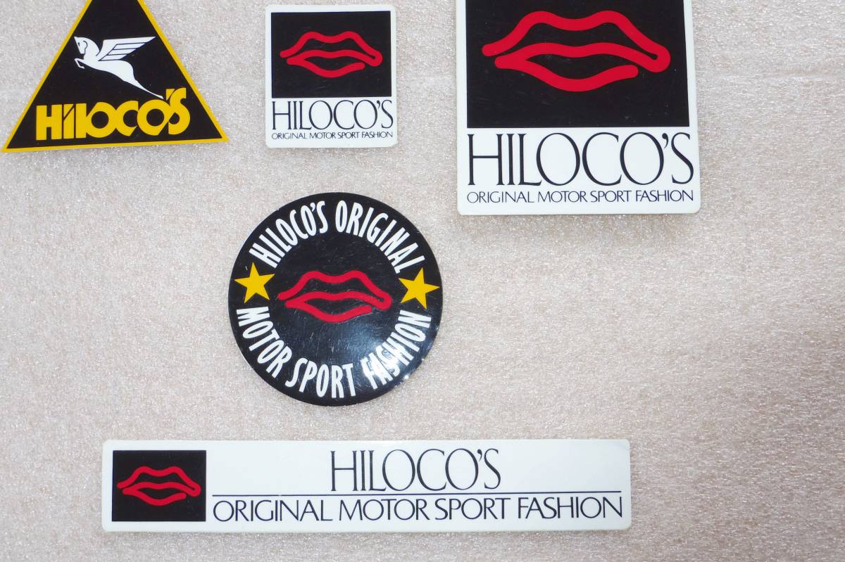 80年代 希少正規品 HILOCO'S ステッカー 当時物 80s ひろこの 80年代 希少 正規品 HILOCO'S ステッカー 当時物 ひろこの 堀