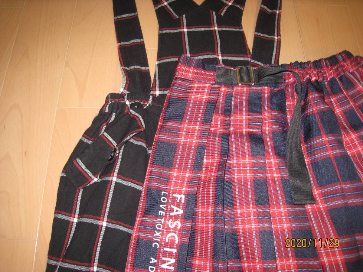 Algyアルジーワンピース Lovetoxicラブトキ スカート 2枚セット 160 の落札情報詳細 ヤフオク落札価格情報 オークフリー スマートフォン版