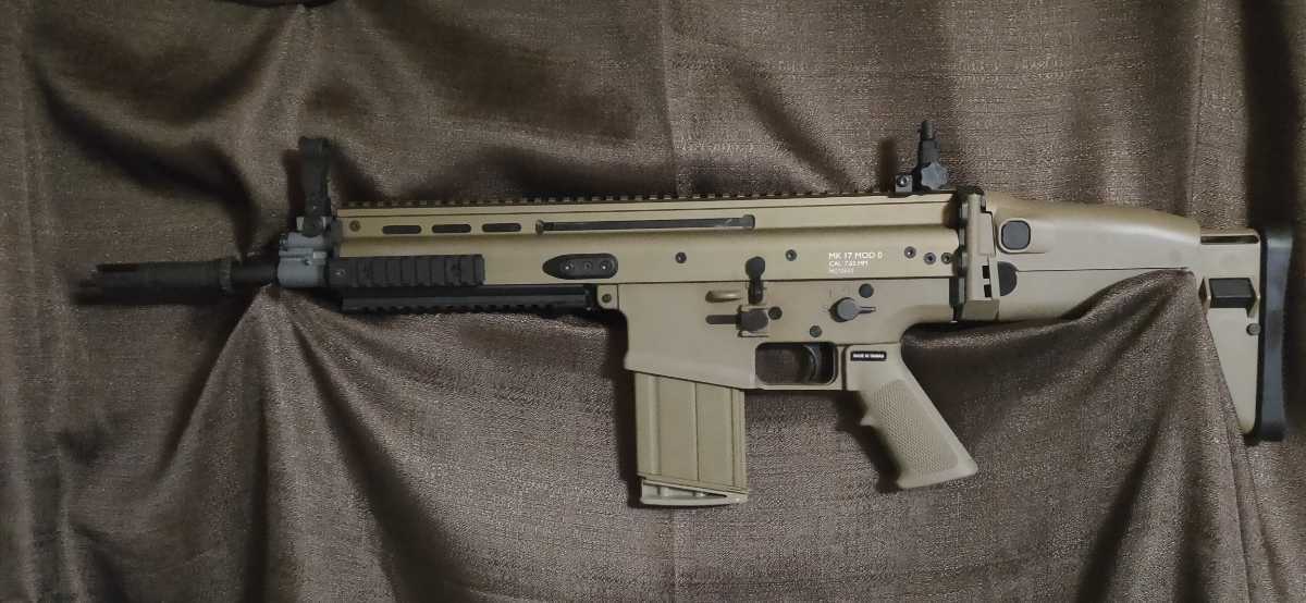 Cybergun SCAR-H GBB カスタム・難あり ジャンク扱い