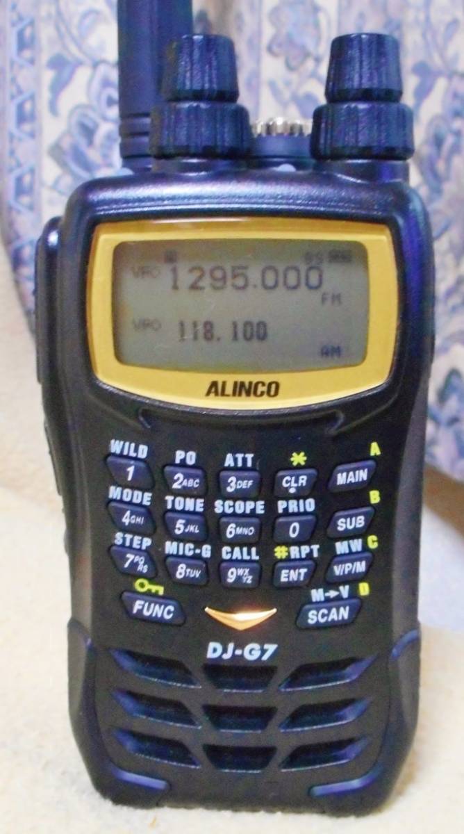 ALINCO DJ-G7 エアーバンド SP 144/430/1200 MHz DJ-G7 | 無線機器