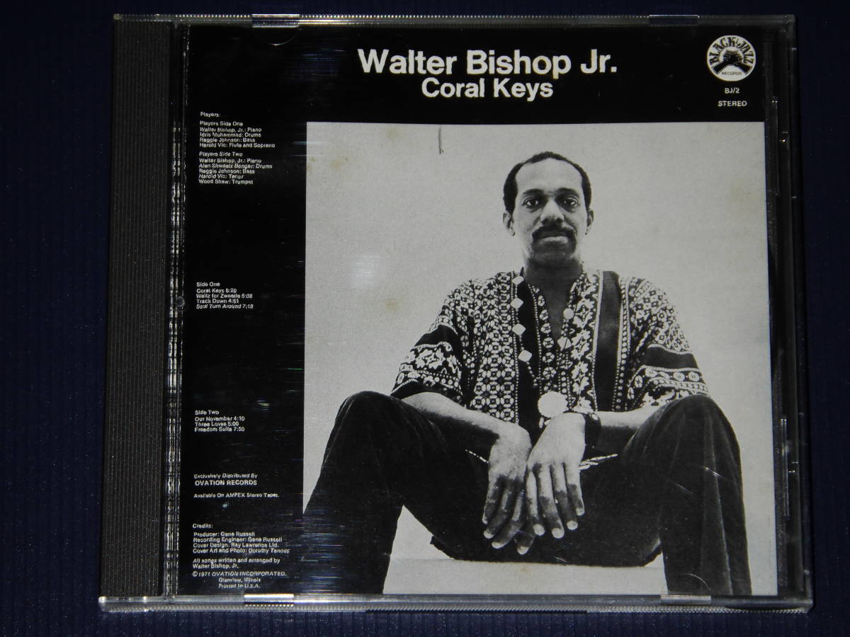 ウォルター ビショップ ジュニア コーラル キイズ 国内販売盤 Walter Bishop Jr Coral Keys の落札情報詳細 ヤフオク落札価格情報 オークフリー スマートフォン版