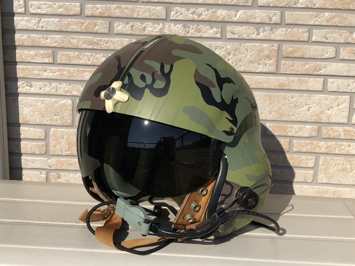米軍実物SPH-4B航空ヘルメットパイロットヘルメット フライトヘルメット ヘリ sph－4 ヘルメット