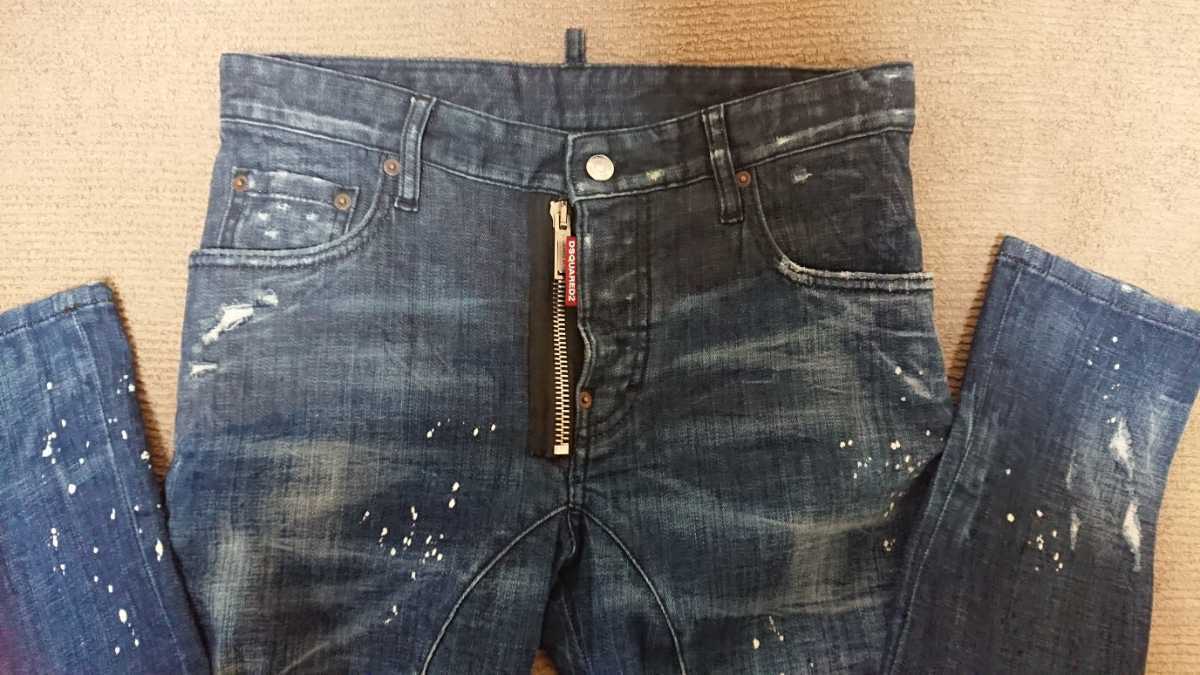 Dsquared2 ディースクエアード Tidy Biker Jean タイディバイカー ビッグジップ サイズ44 試着のみ 美品 の落札情報詳細 ヤフオク落札価格情報 オークフリー スマートフォン版