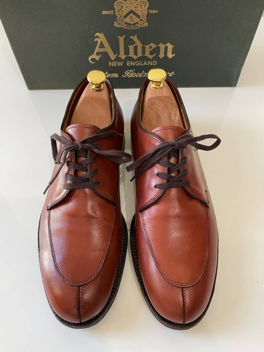 ALDEN × bpr BEAMS オールデン ビームス 別注 #71981 Vチップ カーフ 