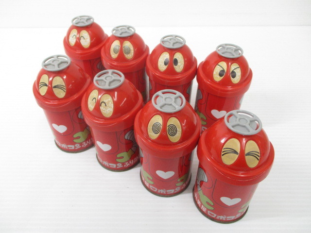 2011KOH031 丸美屋 当時品 ロボコンふりかけ 5種 8本 未開封(中身入