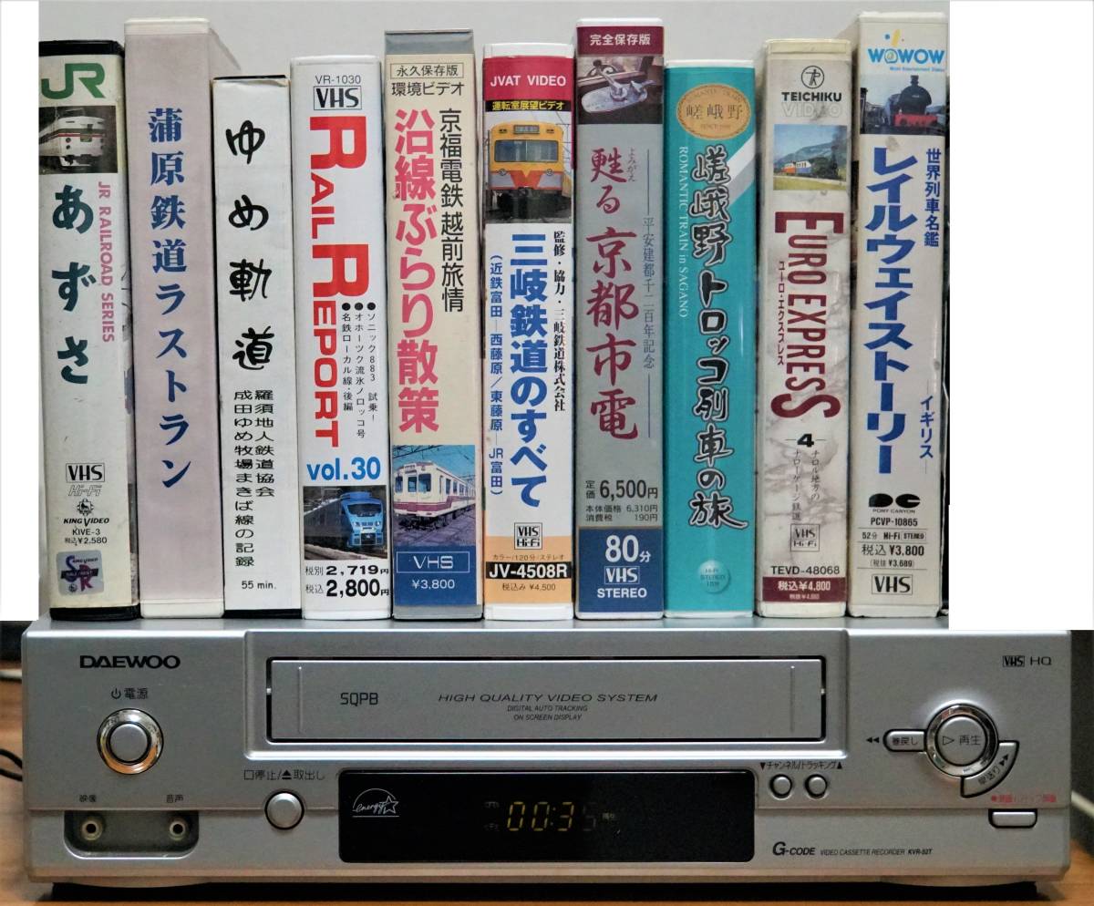 DAEWOO 煤け KVR-55T VHSビデオデッキ