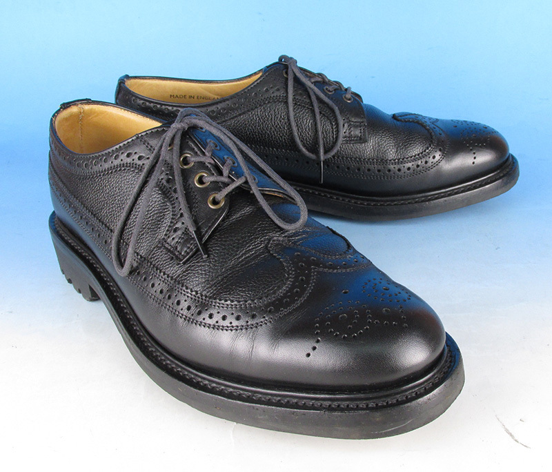 Alkhs Sanders サンダース 95b ロング ウイングチップシューズ 9e 黒 美品 の落札情報詳細 ヤフオク落札価格情報 オークフリー スマートフォン版