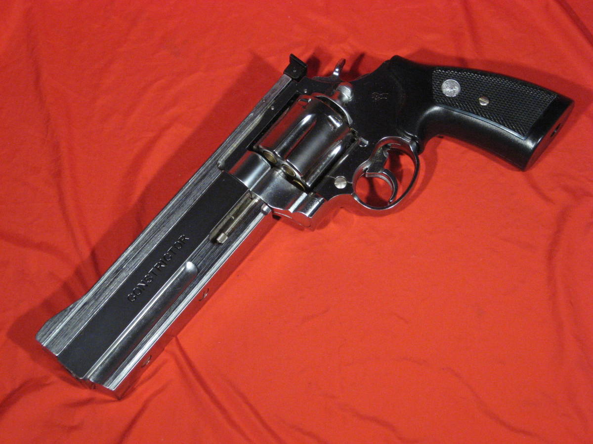 絶版 マルシン ASG COLT コンストリクター シルバー 8mm MKK ASG COLT
